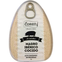 COREN magro de cerdo ibérico cocido lata 200 g