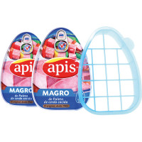 APIS magro de cerdo cocido pack 2 lata 200 g con regalo de un cortador