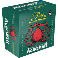 AGROMAR paté de centollo lata 100 g neto escurrido