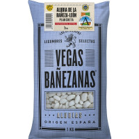 VEGAS BAÑEZANAS alubia blanca plancheta IGP de la Bañeza-León saco 1 kg