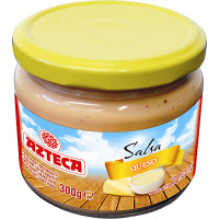 AZTECA salsa de queso cheddar frasco 300 g