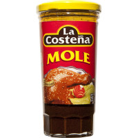 LA COSTEÑA salsa de mole rojo frasco 235 g