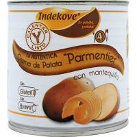 INDEKOVE crema de patata Parmentier con mantequilla bote 400 g