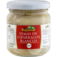 BAJAMAR yemas de espárragos medianas frasco 110 g neto escurrido