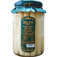 ZALEA Real espárragos blancos extra gruesos 20-25 piezas frasco 900 g neto escurrido