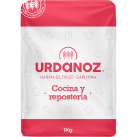 URDANOZ harina de trigo para condimentación y repostería paquete 1 kg