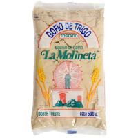 LA MOLINETA gofio de trigo tostado con sal 500 g