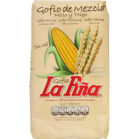 LA PIÑA gofio mezcla millo y trigo 500 g