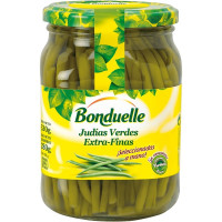 BONDUELLE judías verdes extrafinas frasco 280 g neto escurrido