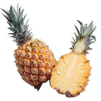 Piña baby pieza 400 g peso aproximado