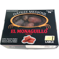 EL MONAGUILLO dátiles naturales medjoul caja 1 kg