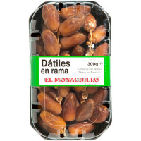 EL MONAGUILLO datíles naturales en rama medjoul tarrina 300 g