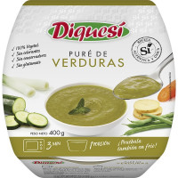 DIQUESI puré de verduras tarrina 400 g