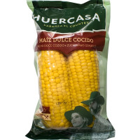 HUERCASA maíz dulce cocido en mazorca bandeja 400 g