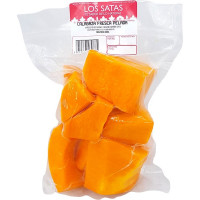 LOS SATAS calabaza pelada troceada envasada al vacío bolsa 400 g