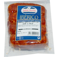 JULIAN MARTIN chorizo ibérico oreado peso aproximado envase 300 g