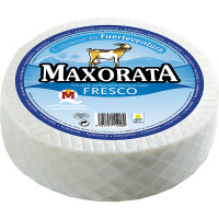 MAXORATA queso canario fresco de cabra elaborado con leche pasteurizada