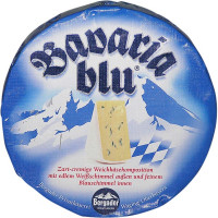 BERGADER Bavaria Blu queso alemán azul de vaca elaborado con leche pasteurizada peso aproximado pieza 1,2 kg