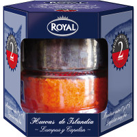 ROYAL dúo de huevas de Islandia lumpo y capelán pack 2 tarro 50 g