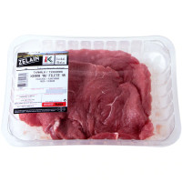 HARAKAI Label Vasco añojo filetes de 1ª A IGP Carne de Vacuno del País Vasco Euskal Okela bandeja 600 g peso aproximado