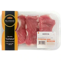 RAL D`AVINYO secreto fresco de cerdo peso aproximado bandeja 200 g