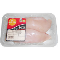 VIUBE pechuga de pollo ecológico peso aproximado bandeja 350 g