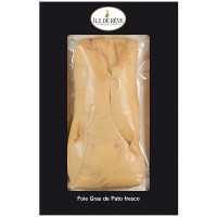 ILE DE REVE foie gras entero de pato fresco peso aproximado 600 g
