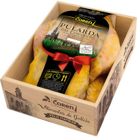 COREN pularda del Convento de Allariz lista para asar peso aproximado bandeja 2,5 kg