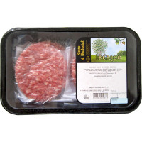 MORENO PLAZA hamburguesa de cerdo ibérico bandeja 375 g