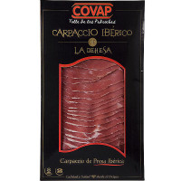 COVAP carpaccio de presa de cerdo ibérico unidad 100 g