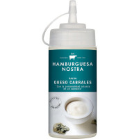 HAMBURGUESA NOSTRA salsa HN queso cabrales sin gluten envase 200 ml