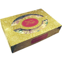 EL CORTE INGLES SELECTION roscón de Reyes relleno de mazapán sin aceite de palma pieza 600 g