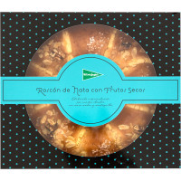 EL CORTE INGLES SELECTION roscón de Reyes con nata y sin fruta escarchada sin aceite de palma pieza 850 g
