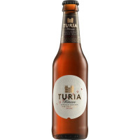 TURIA Märzen cerveza tostada de Valencia botella 25 cl