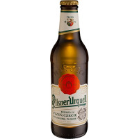 PILSNER URQUELL cerveza rubia importación checa botella 33 cl