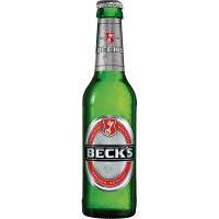 BECK`S cerveza rubia alemana botella 33