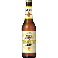 KIRIN ICHIBAN Premium Press cerveza rubia lager japonesa botella 33 cl