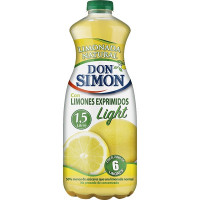 DON SIMON Light limonada natural con limones exprimidos sin gas botella 1,5 l