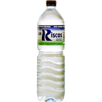 LOS RISCOS agua mineral natural botella 1,5 l