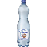 VICHY CELESTIN`S agua mineral natural con gas botella 1,25 cl