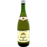CASTILLO DE SALOBREÑA bebida a base de mosto sin alcohol de uva blanca y zumo de manzana botella 1 l (envase de vidrio)