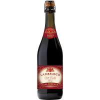 CALDIROLA Lambrusco vino tinto Dell `Emilia de Italia botella 75 cl