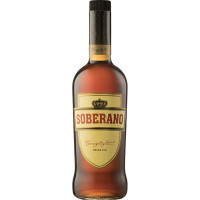 SOBERANO brandy de Jerez botella 1 l