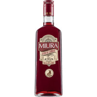 MIURA licor de guindas silvestres botella 70 cl