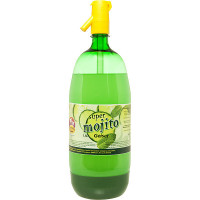 GEISER Super Mojito refresco sin alcohol con sifón botella 1,5 l