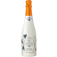 APIANE vino blanco espumoso de moscatel D.O. Sierras de Málaga botella 75 cl