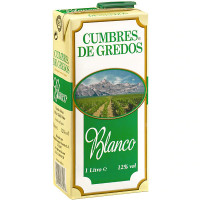 CUMBRE DE GREDOS vino blanco brik 1 l