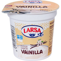 LARSA yogur sabor vainilla de pastoreo envase 125 g
