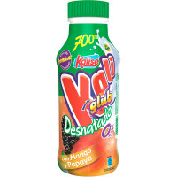 KALISE Kaliglub yogur líquido con sabor de mango y papaya desnatado 0% m.g. sin gluten botella 750 g
