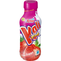 KALISE Kaliglub yogur líquido sabor fresa bajo en grasa sin gluten botella 700 ml